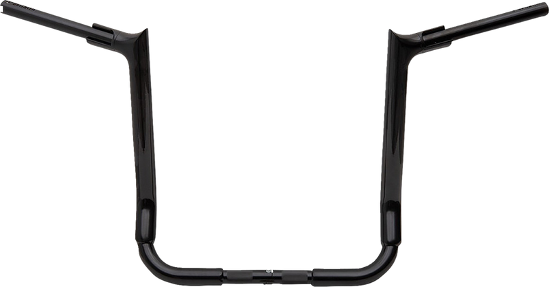 FAT BAGGERS INC. 1-1/2" EZ Install Pointed Top Handlebar - 16" - Black 845016-B