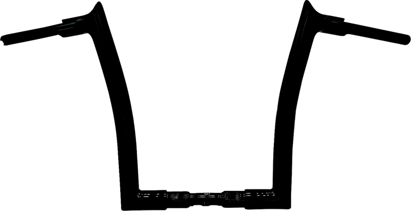 FAT BAGGERS INC. 1-1/2" EZ Install Pointed Top Handlebar - 14" - Black 848014-B