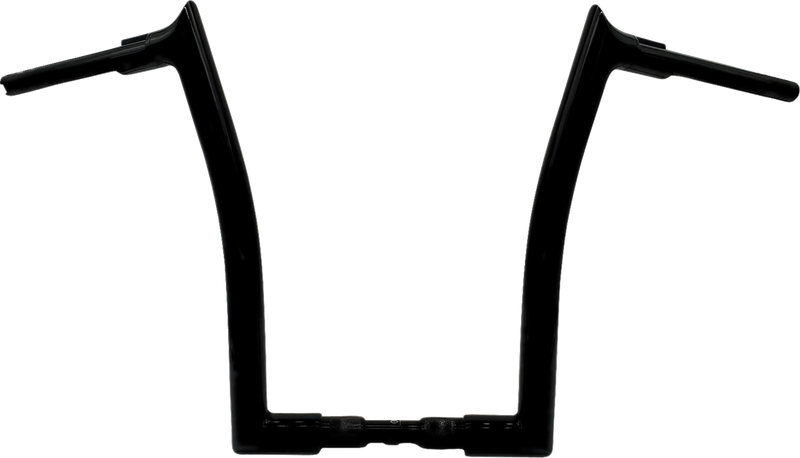 FAT BAGGERS INC. 1-1/2" EZ Install Pointed Top Handlebar - 16" - Black 848016-B