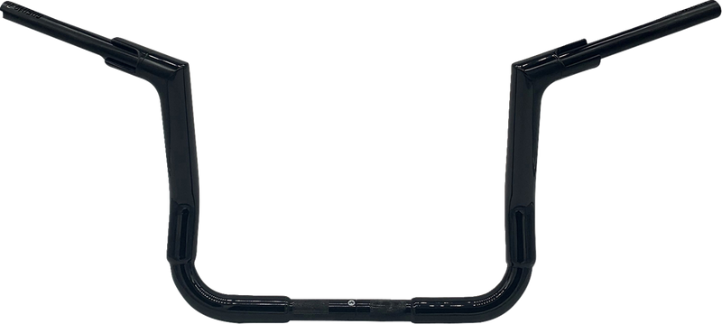 FAT BAGGERS INC. 1-1/2" EZ Install Flat Top Handlebar - 12" - Black 645012-B