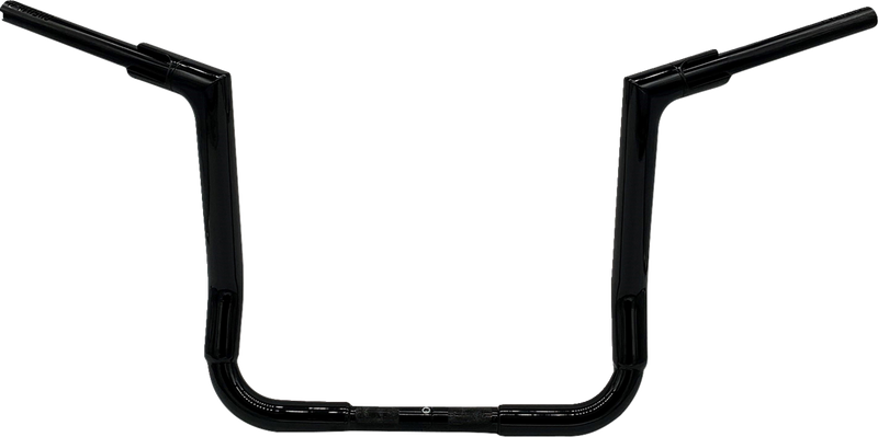 FAT BAGGERS INC. 1-1/2" EZ Install Flat Top Handlebar - 14" - Black 645014-B