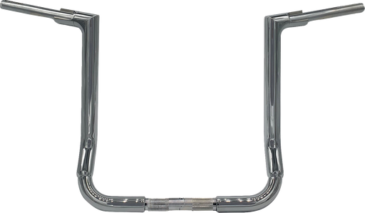 FAT BAGGERS INC. 1-1/2" EZ Install Flat Top Handlebar - 16" - Chrome 645016