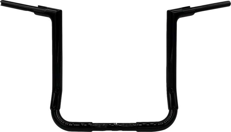 FAT BAGGERS INC. 1-1/2" EZ Install Flat Top Handlebar - 16" - Black 645016-B