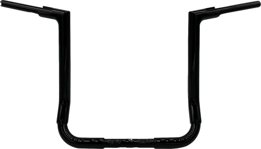 FAT BAGGERS INC. 1-1/2" EZ Install Flat Top Handlebar - 16" - Black 645016-B