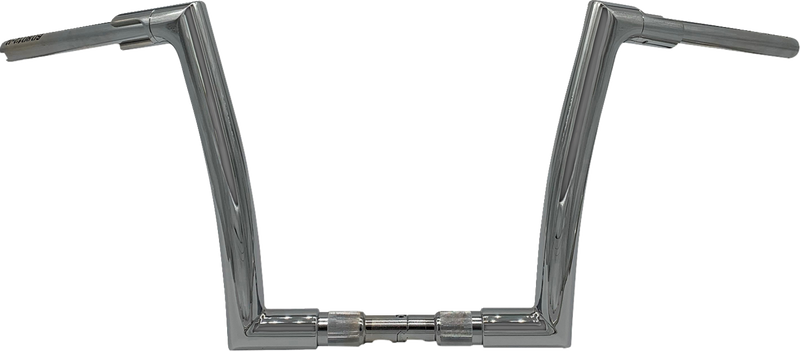 FAT BAGGERS INC. 1-1/2" EZ Install Flat Top Handlebar - 12" - Chrome 648012