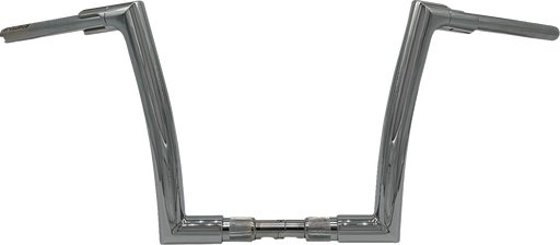 FAT BAGGERS INC. 1-1/2" EZ Install Flat Top Handlebar - 12" - Chrome 648012