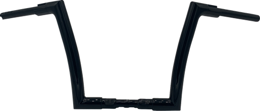 FAT BAGGERS INC. 1-1/2" EZ Install Flat Top Handlebar - 12" - Black 648012-B