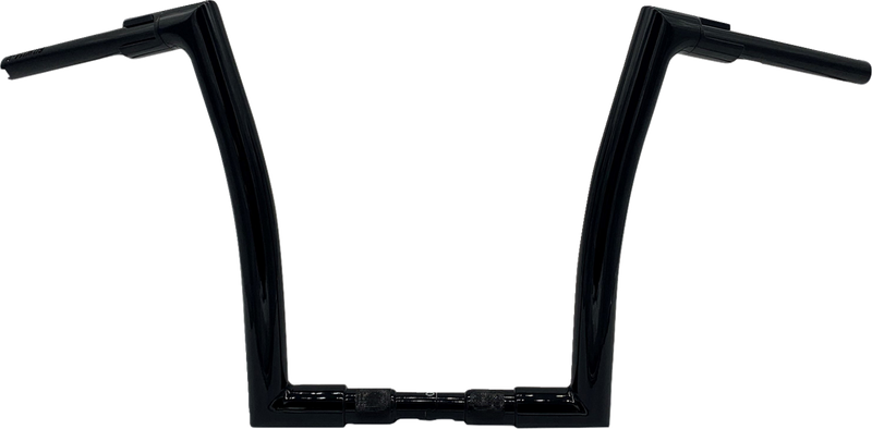 FAT BAGGERS INC. 1-1/2" EZ Install Flat Top Handlebar - 14" - Black 648014-B