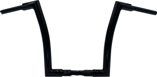 FAT BAGGERS INC. 1-1/2" EZ Install Flat Top Handlebar - 14" - Black 648014-B