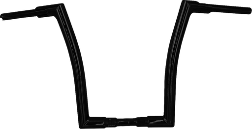 FAT BAGGERS INC. 1-1/2" EZ Install Flat Top Handlebar - 16" - Black 648016-B