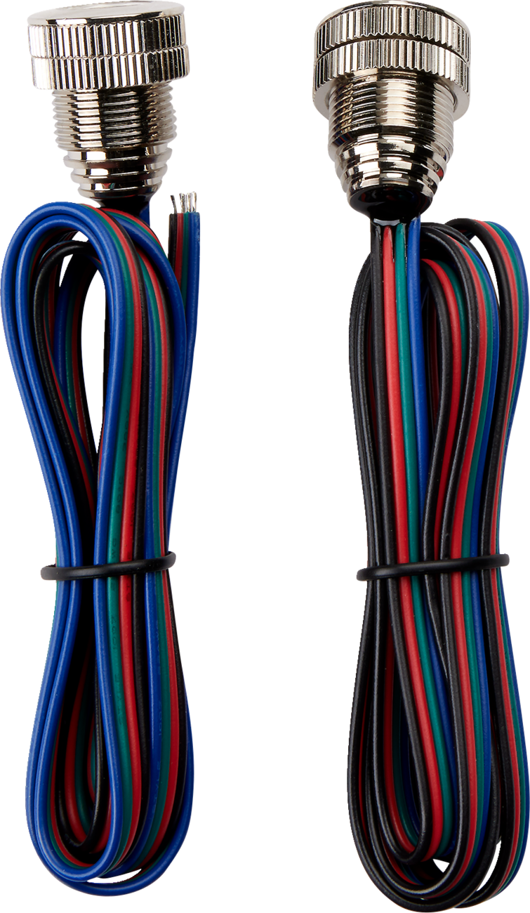 PAUL YAFFE BAGGER NATION Brake/Run/Turn Signal - Chrome PYO:BOLTS-TB-C