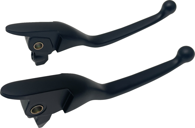 DRAG SPECIALTIES Replacement Lever Set - Narrow - Black