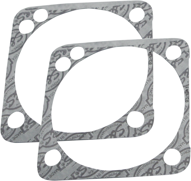 S&S CYCLE Base Gaskets - Front or Rear 4.125" - SSW