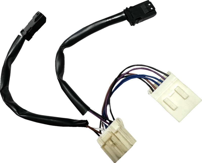 CUSTOM DYNAMICS Run/Turn Signal Adapter - Front - '96-'05 FLHT '93-'17 Softail