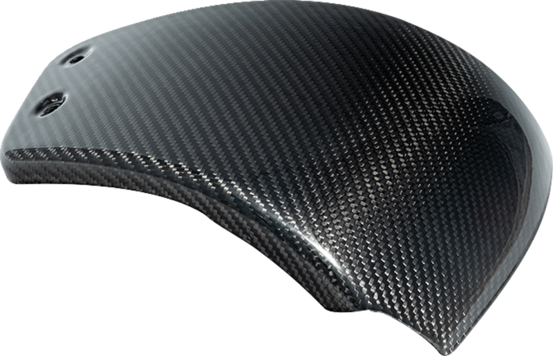 SLYFOX Side Cover - Right - Gloss Black - '22-'23 SOFTAIL