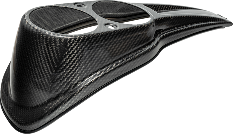 SLYFOX Dash Panel - Carbon Fiber Gloss Black - '22-'24 SOFTAIL