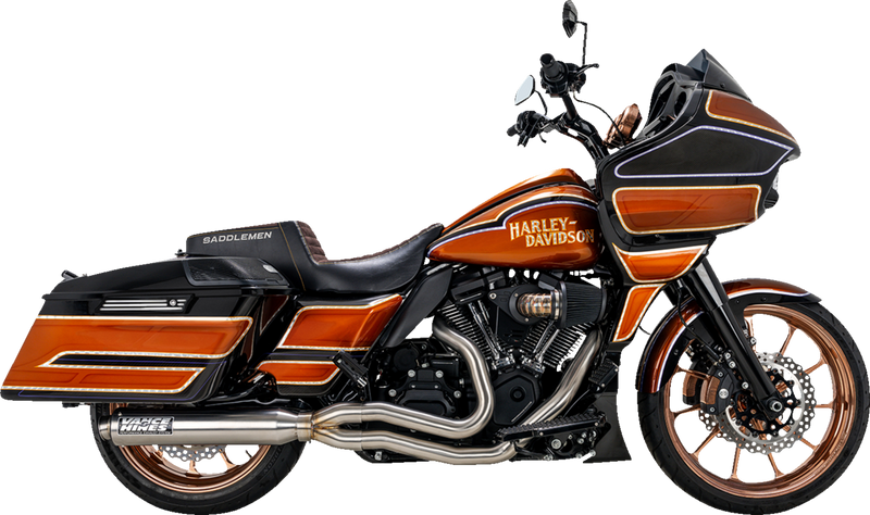 VANCE & HINES 2-into-1 Supersport PCX* Exhaust System - Brushed Touring