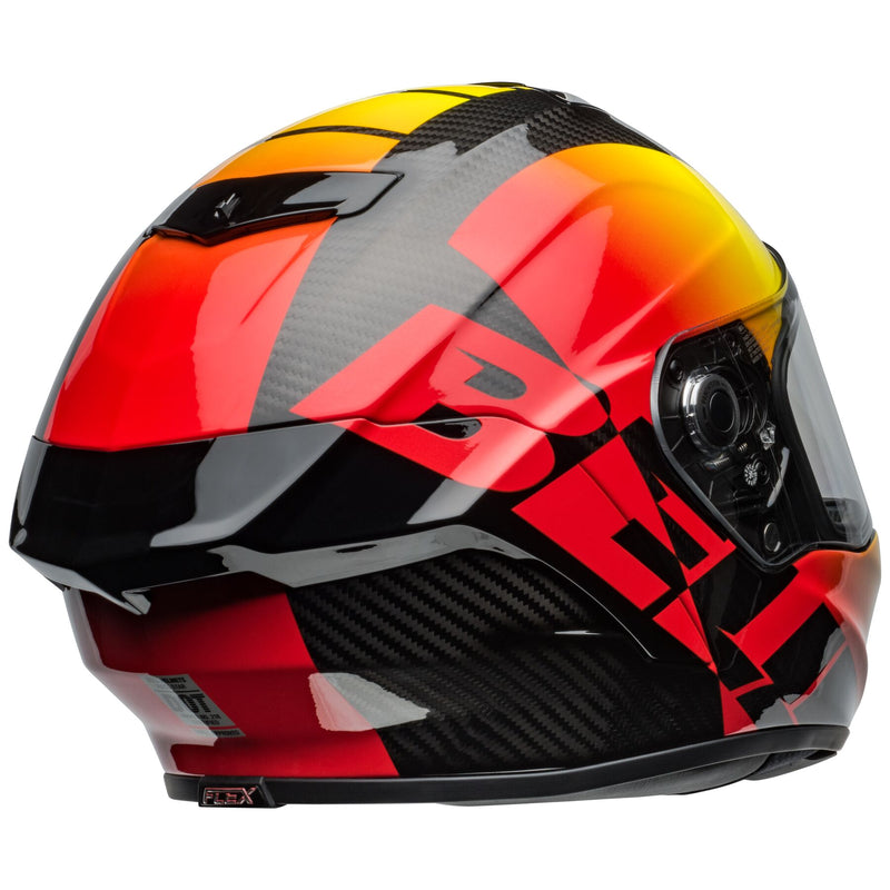 BELL Racestar DLX Flex Offset Helmet Black/Red