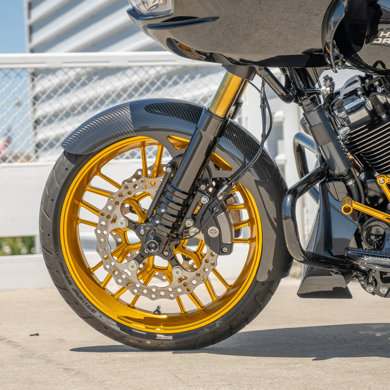 ARLEN NESS Jagged Floating Front Brake Rotor - 5-Spoke - 320 mm