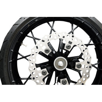 ARLEN NESS Bolt Kit - Holeshot Front Floating Brake Rotor - Spoke Mount - Black - 5 Pack