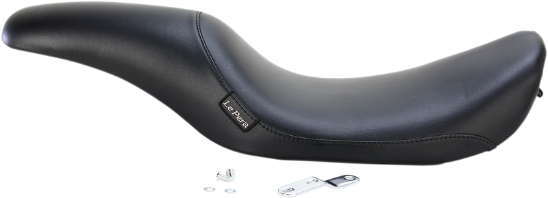 LE PERA Silhouette Full-Length Seat - Smooth - Black - Touring '02-'07