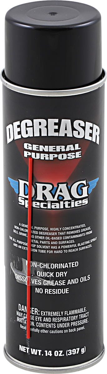 DRAG SPECIALTIES Degreaser - 14 oz. net wt. - Aerosol