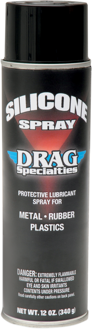 DRAG SPECIALTIES Silicone Spray - 12 oz net wt. - Aerosol