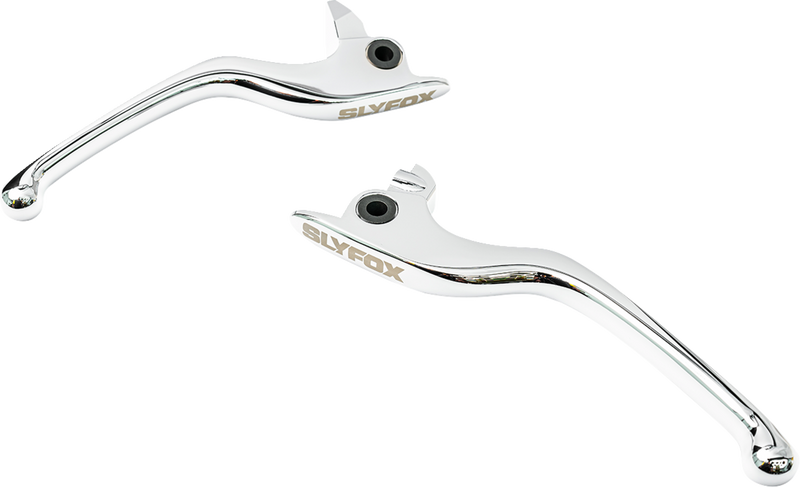SLYFOX Levers - Brake/Clutch - Chrome - '17-'20 TOURING