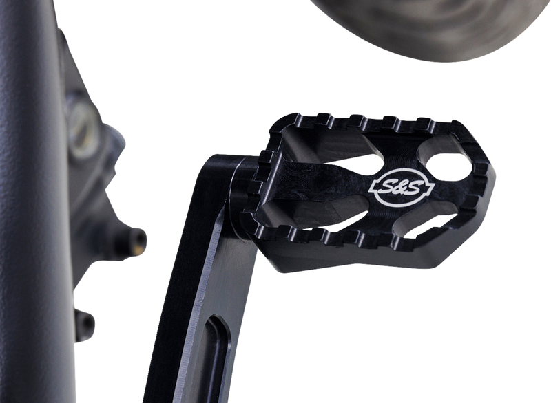 S&S CYCLE Brake Pedal - Mid-Mount - Black