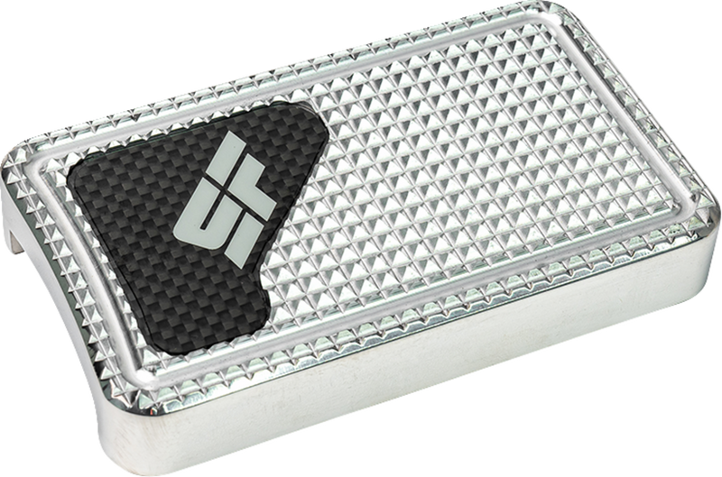 SLYFOX Brake Pedal - Carbon Fiber Black Polished - '86-'24 TOURING