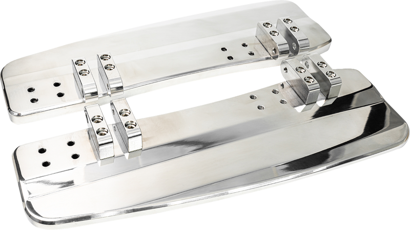 SLYFOX Floorboards - Carbon Fiber Black Polished - '98-'23 TOURING