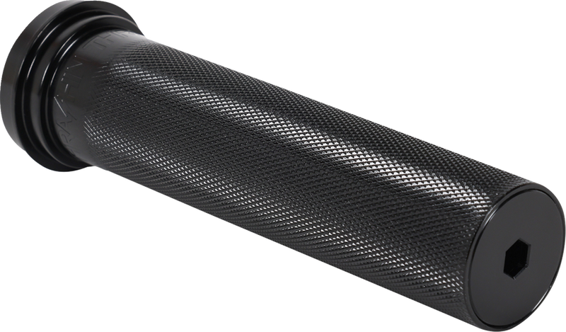 THRASHIN SUPPLY CO. Throttle Tube - Knurled - 1" - TBW