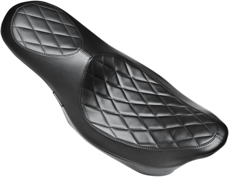 LE PERA Villain Seat - Diamond - Black - Touring '08-'23