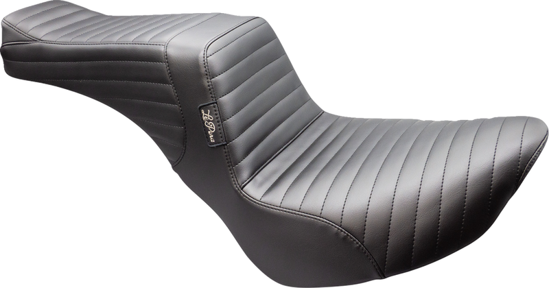 LE PERA Tailwhip Seat - Pleated - Black - Softail '18-'23