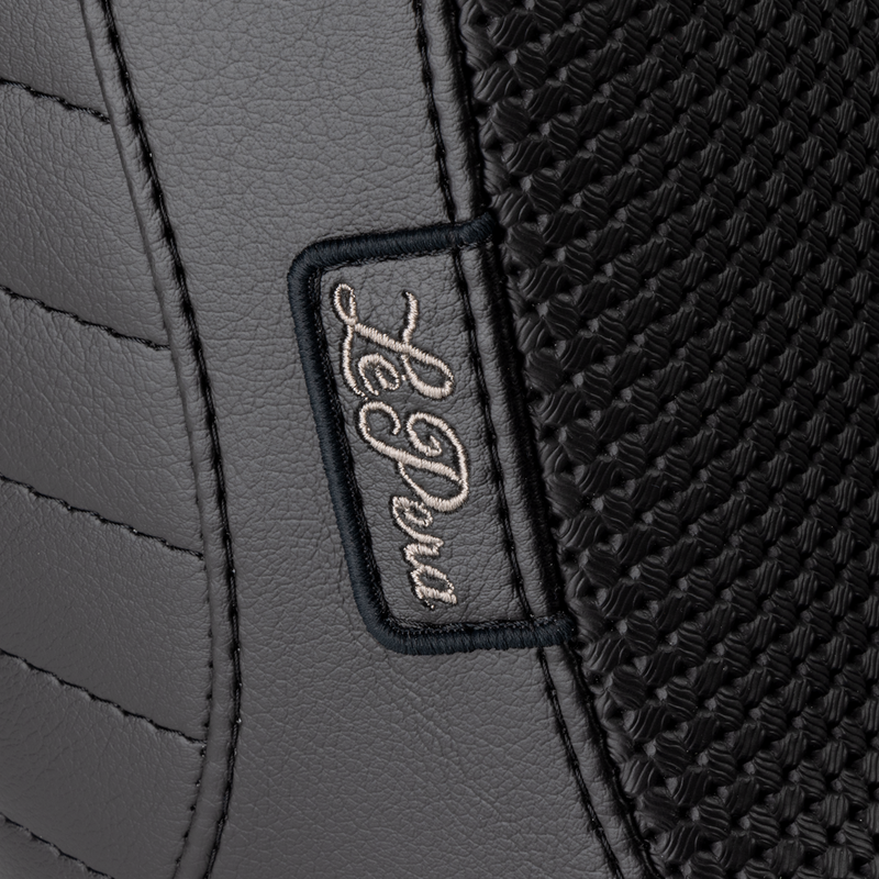 LE PERA Tailwhip Up Front Seat - Basket Weave - Black - Softail '18-'24