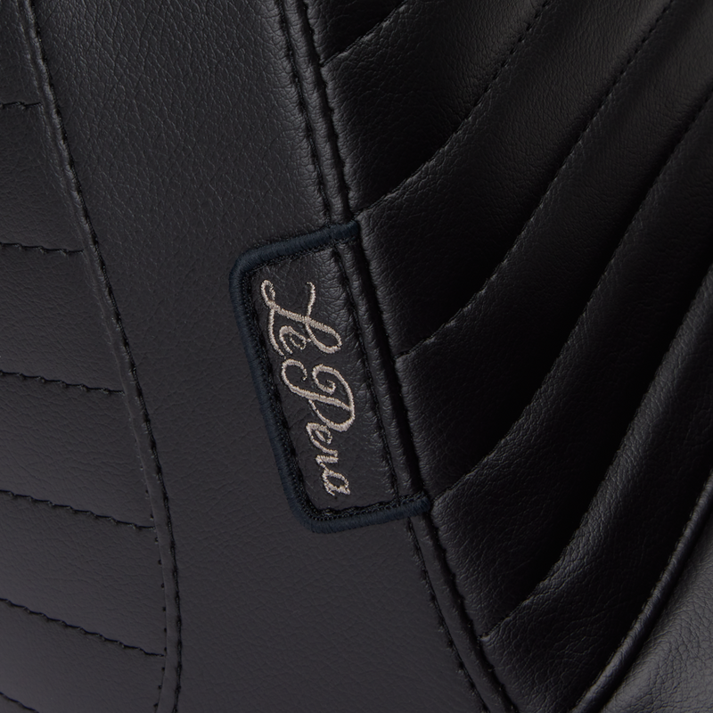 LE PERA Tailwhip Up Front Seat - Pleated - Black - Touring '08-'24