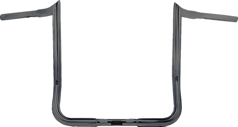 PAUL YAFFE BAGGER NATION Handlebar - Monkey Bagger - 12" - Black/Chrome PYO:MBB23L-12-BC