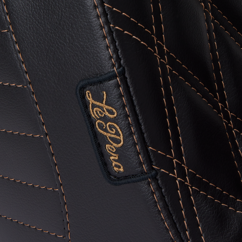 LE PERA Tailwhip Up Front Seat - Double Diamond w/ Chestnut Thread - Touring '08-'24