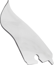 KLOCK WERKS Flare® Windshield - 6-1/2" - Clear - '14-'25 FLH KWW-01-0702