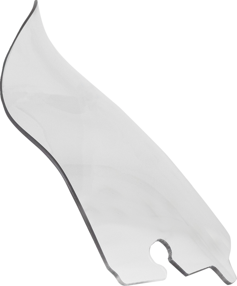 KLOCK WERKS Flare® Windshield - 6-1/2" - Clear - '14-'25 FLH KWW-01-0702