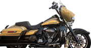KLOCK WERKS Flare® Windshield - 6-1/2" - Clear - '14-'25 FLH KWW-01-0702
