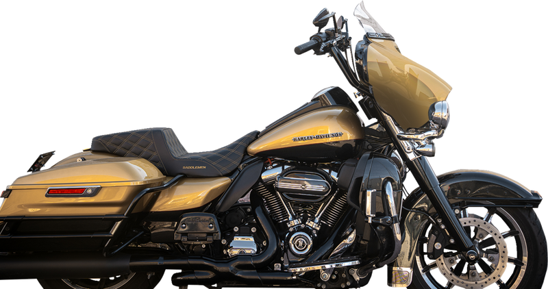 KLOCK WERKS Flare® Windshield - 6-1/2" - Clear - '14-'25 FLH KWW-01-0702