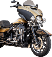 KLOCK WERKS Flare® Windshield - 6-1/2" - Clear - '14-'25 FLH KWW-01-0702