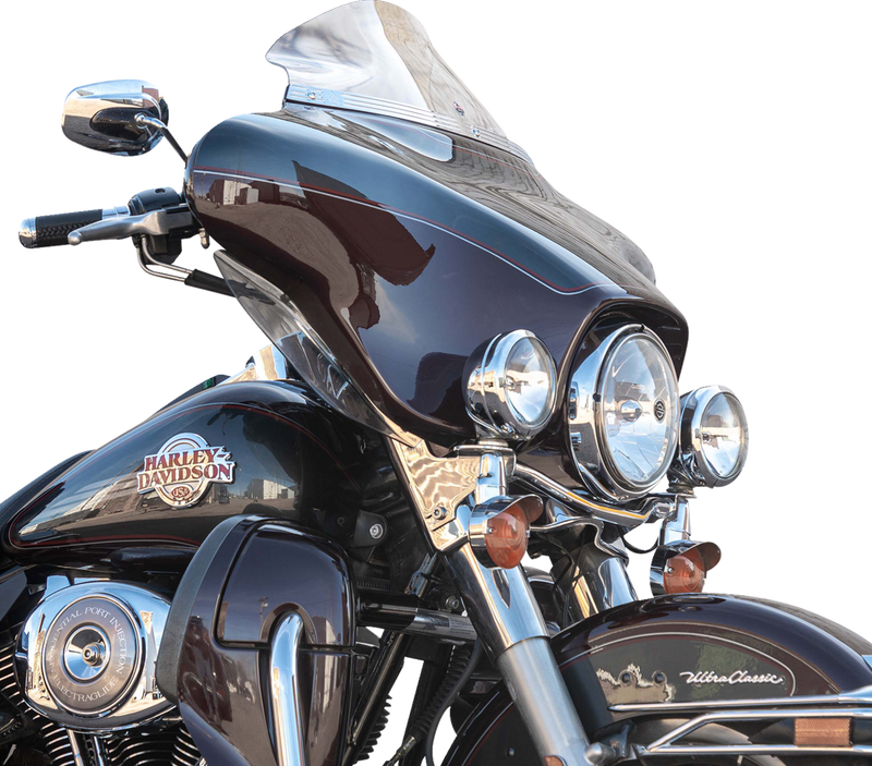 KLOCK WERKS Flare* Windshield - 3.5"- 6.5" 1996-2013 BATWING