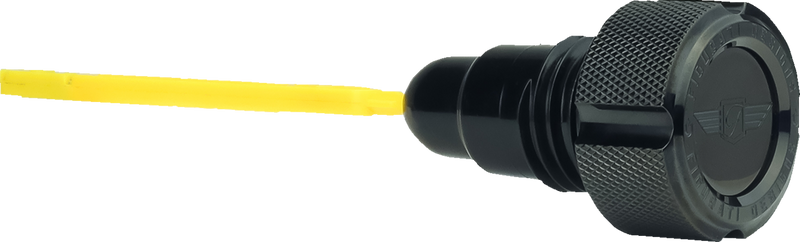 FIGURATI DESIGNS Oil Dipstick - Knurled - Black - '07-'16 Touring/Trike FD01-MAGDSTC-KN-BLK