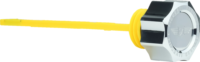 FIGURATI DESIGNS Oil Dipstick - Smooth - Polished - M8 Touring/Trike FD01-MAGDSM8-SM-SS