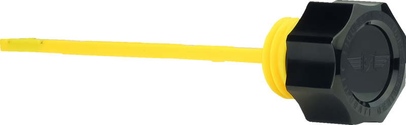 FIGURATI DESIGNS Oil Dipstick - Smooth - Black - M8 Touring/Trike FD01-MAGDSM8-SM-BLK