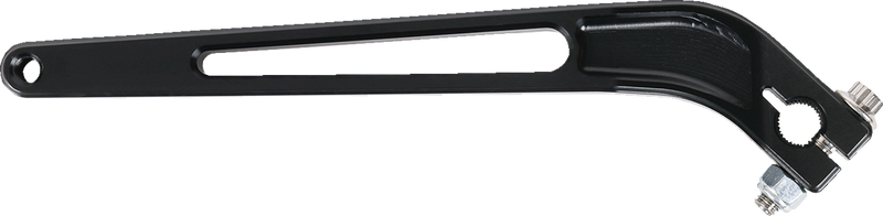 THRASHIN SUPPLY CO. Extended Shift Arm - Black - 2014-2017 DYNA MODELS