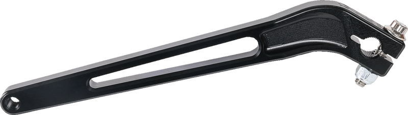 THRASHIN SUPPLY CO. Extended Shift Arm - Black - 2014-2017 DYNA MODELS