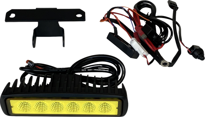 CUSTOM DYNAMICS LED Light Bar Kit - Yellow - Road Glide